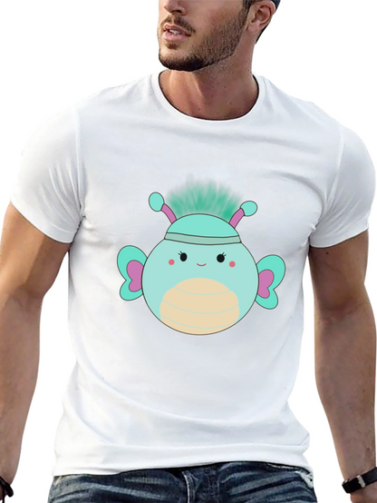 Cute Cartoon Bug Graphic T-Shirt