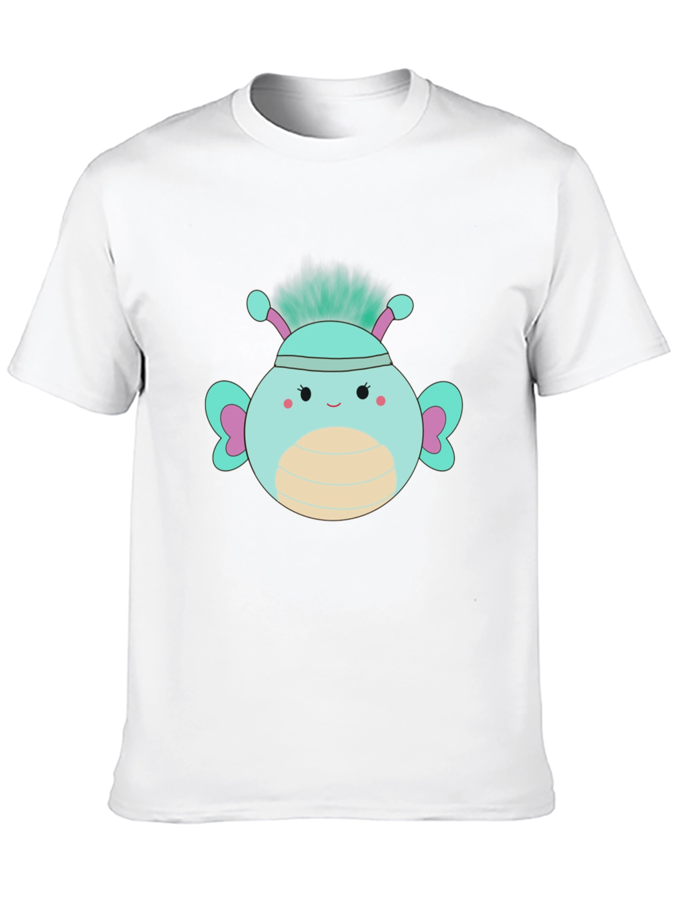 Cute Cartoon Bug Graphic T-Shirt