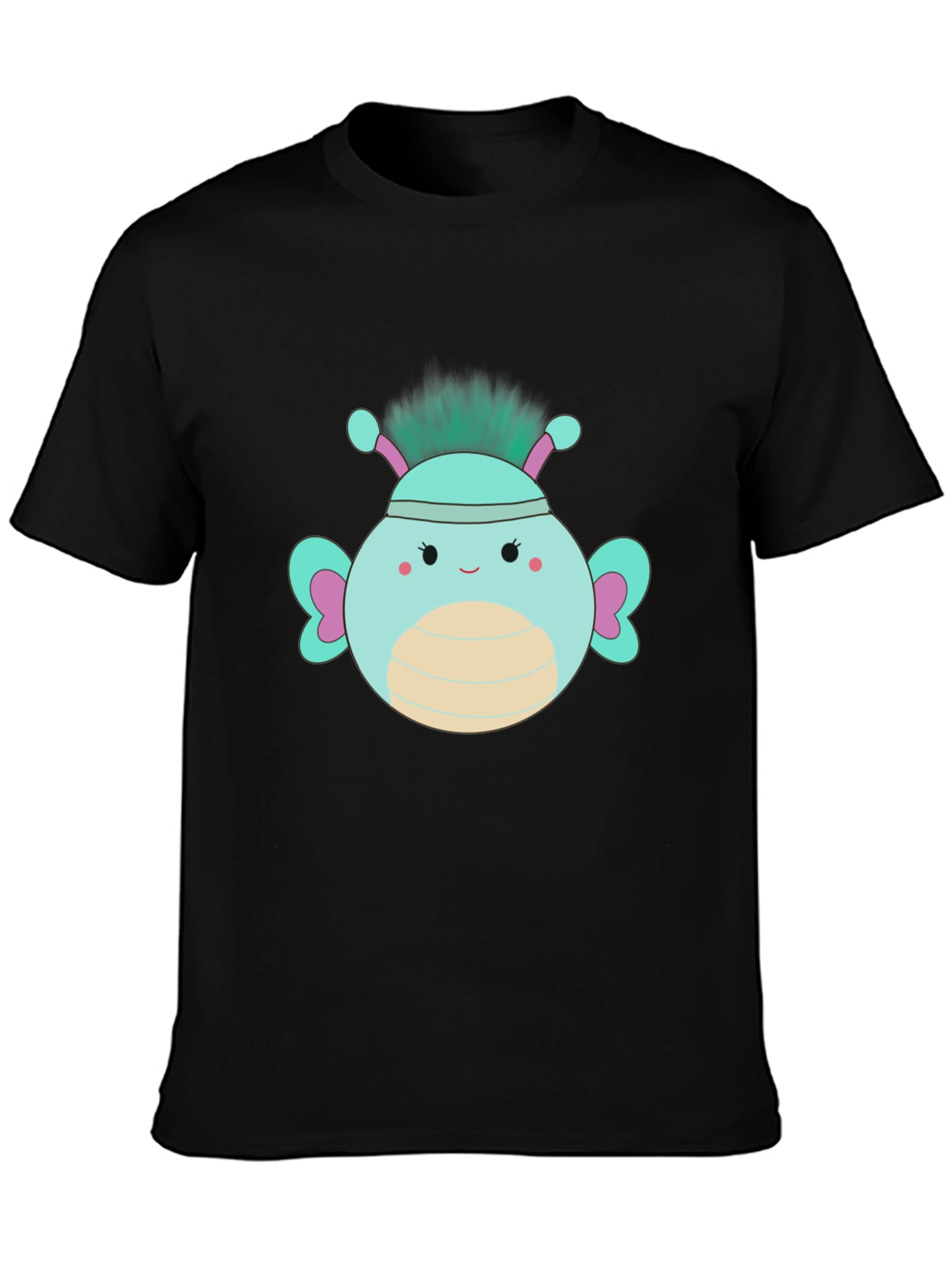 Cute Cartoon Bug Graphic T-Shirt