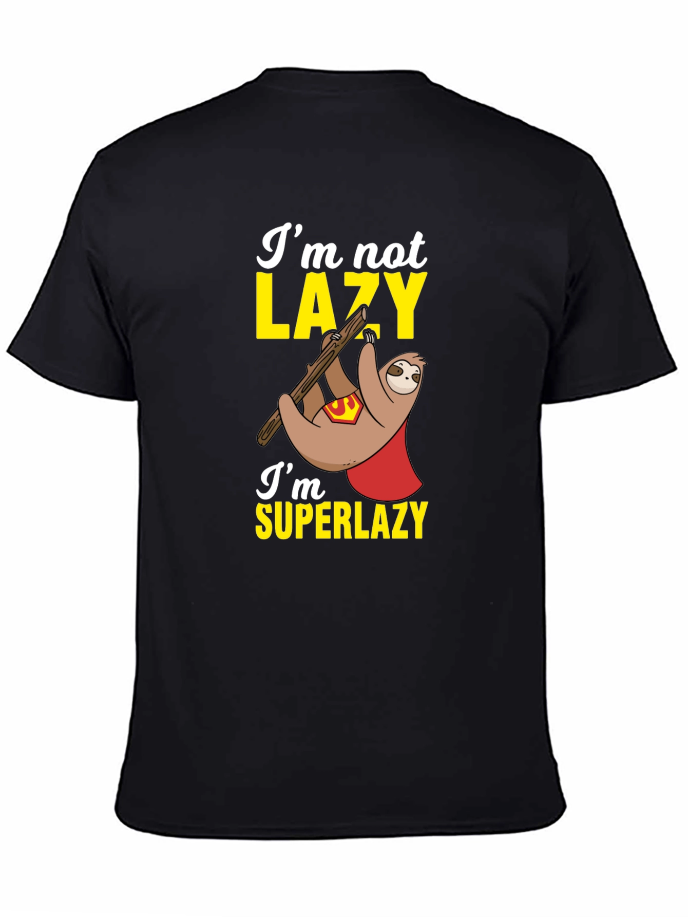 Funny Sloth Superlazy T-Shirt