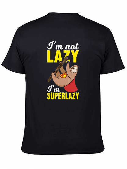 Funny Sloth Superlazy T-Shirt