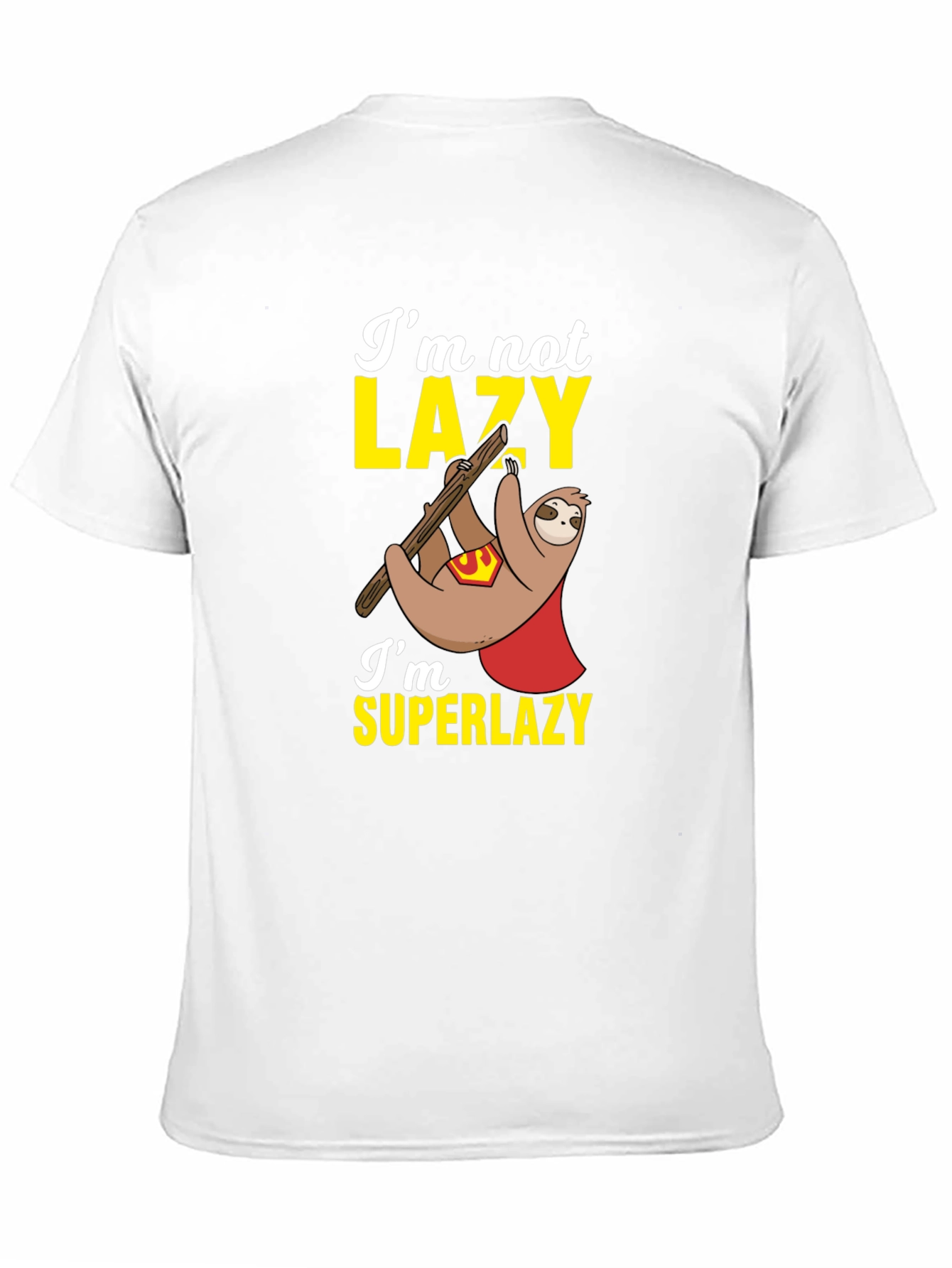 Funny Sloth Superlazy T-Shirt