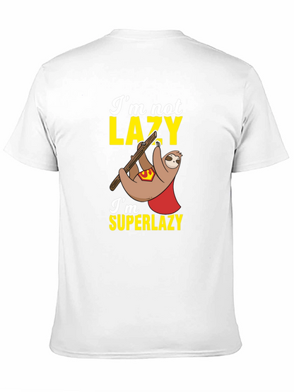 Funny Sloth Superlazy T-Shirt