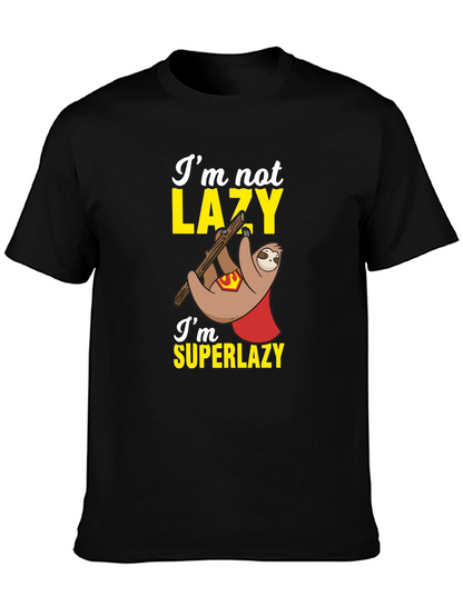 Funny Sloth Superlazy T-Shirt