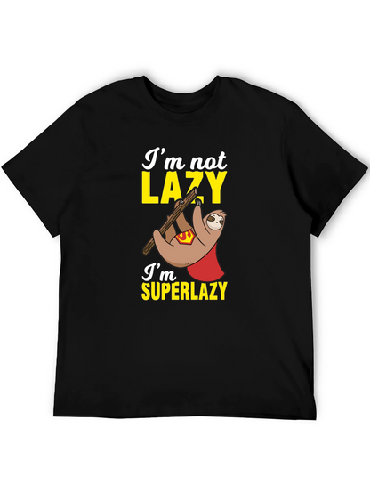 Funny Sloth Superlazy T-Shirt