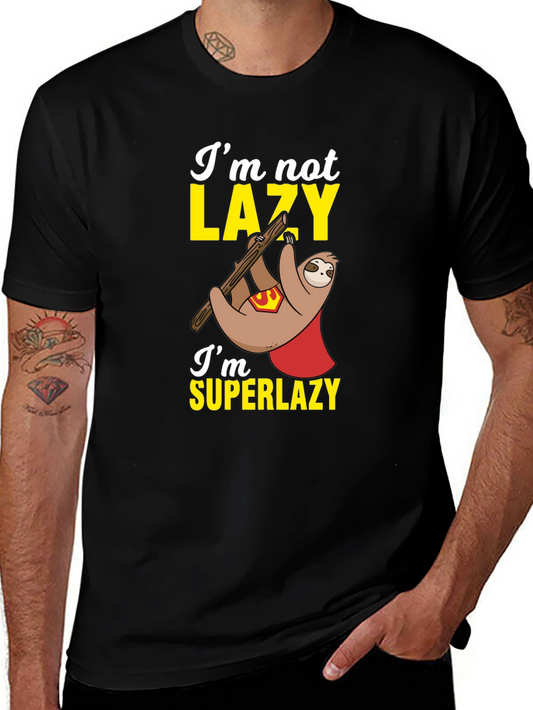 Funny Sloth Superlazy T-Shirt