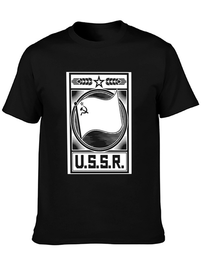 USSR Emblem T-Shirt - Black