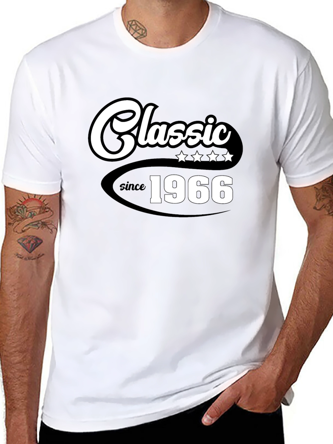 Classic Since 1966 Graphic Tee - Stylish Retro Design