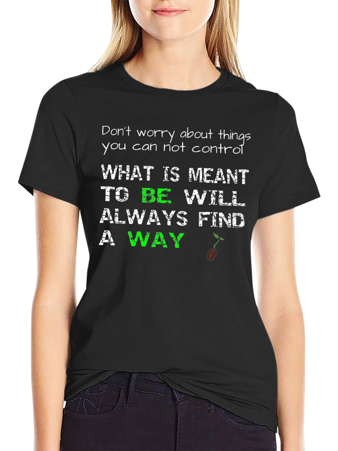 Inspirational Graphic Tee - Meant To Be