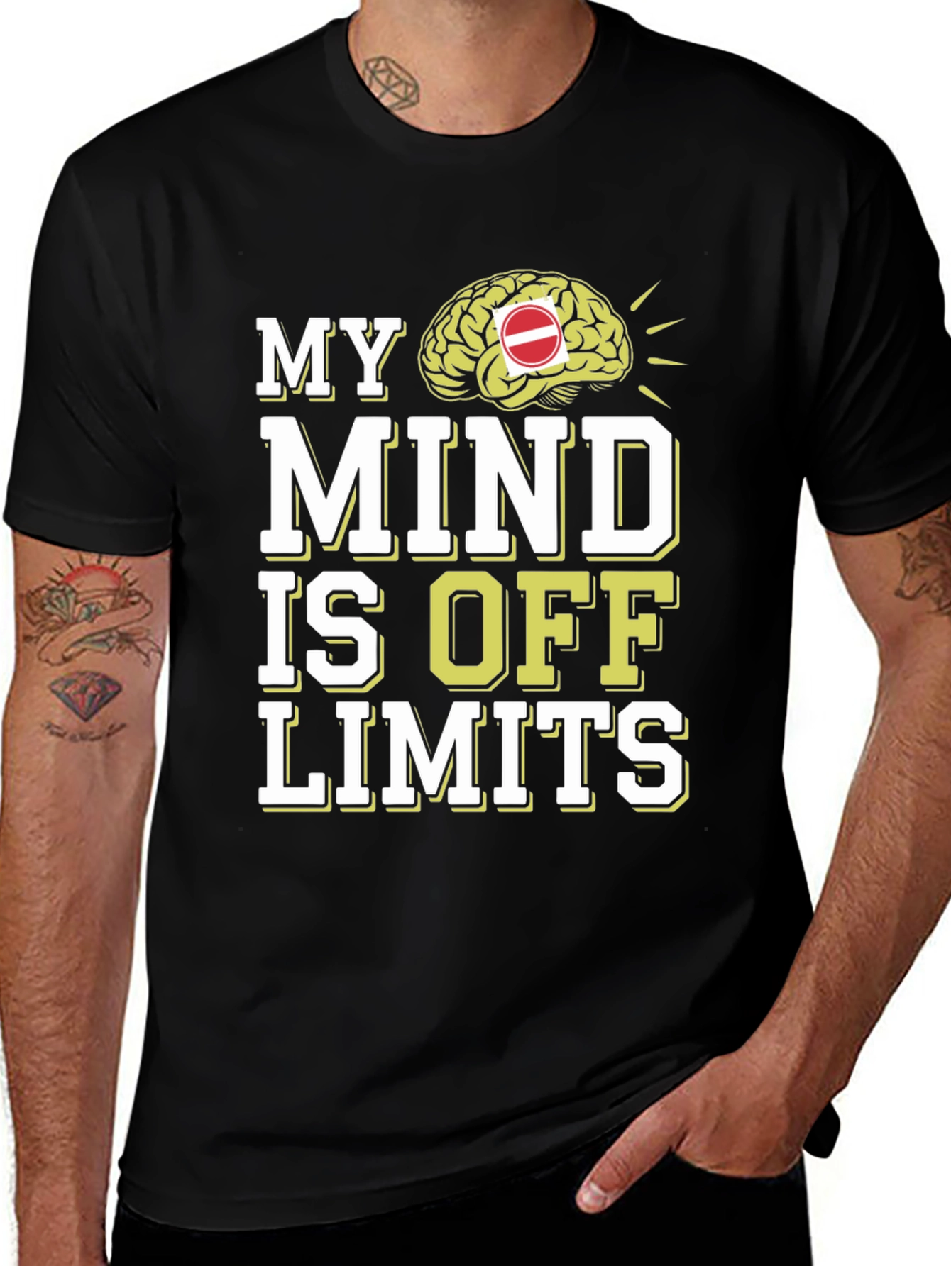 My Mind is Off Limits Graphic T-Shirt