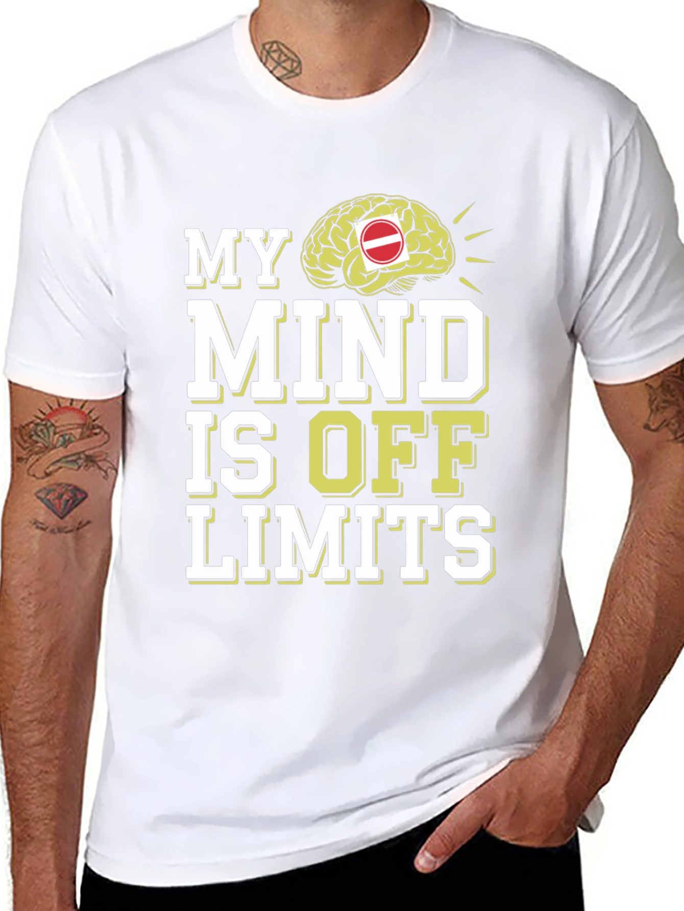 My Mind is Off Limits Graphic T-Shirt