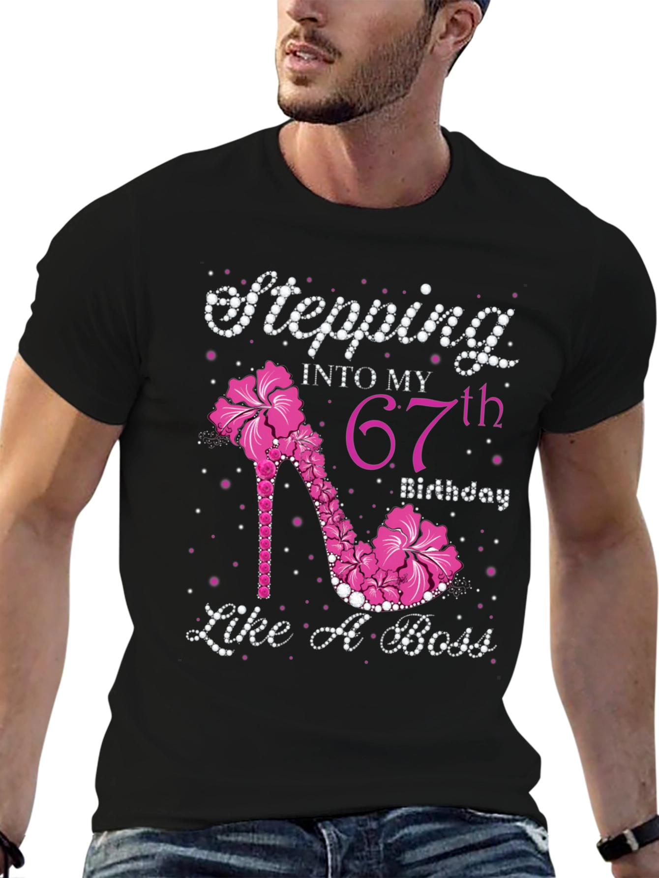 Stepping Into My 67th Birthday T-Shirt