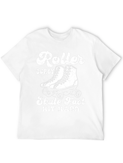 Roller Derby Skate Fast Hit Hard T-Shirt