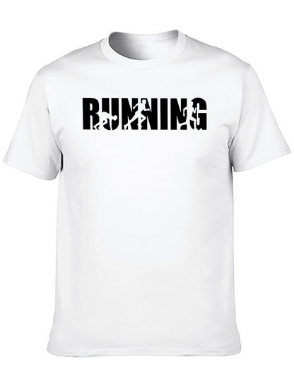 Running Enthusiast Black T-Shirt
