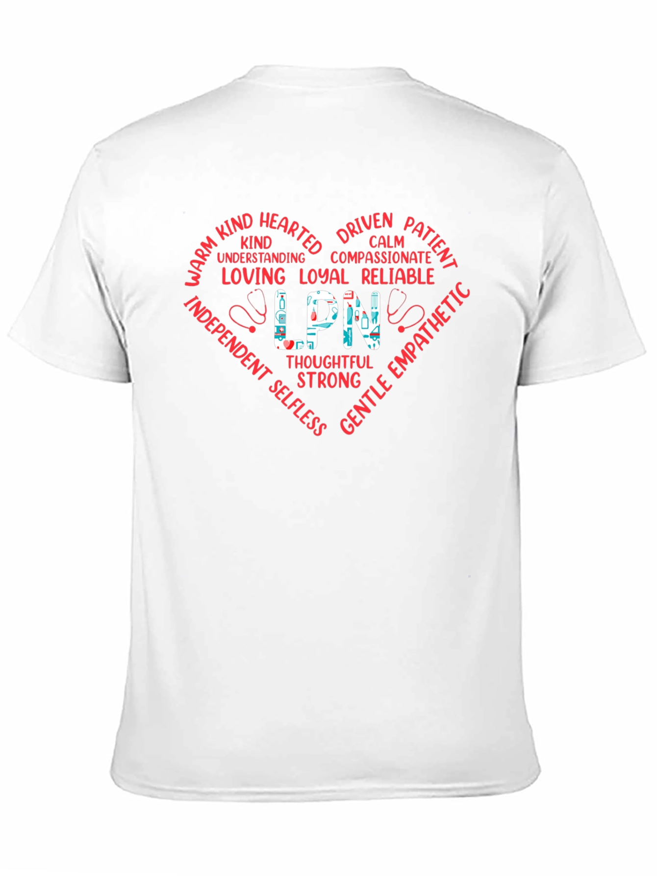 LPN Heart T-Shirt - Nurse Appreciation Tee