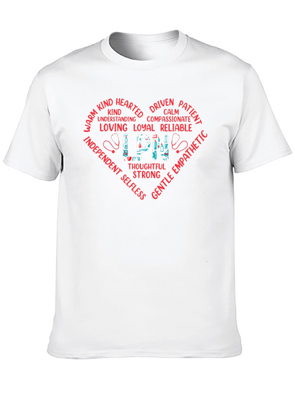LPN Heart T-Shirt - Nurse Appreciation Tee