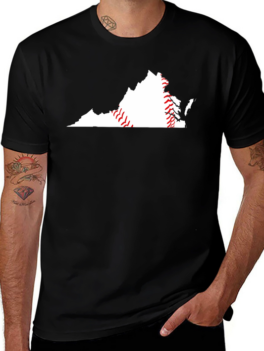 Virginia Baseball T-Shirt State Pride