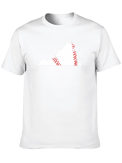 Virginia Baseball T-Shirt State Pride