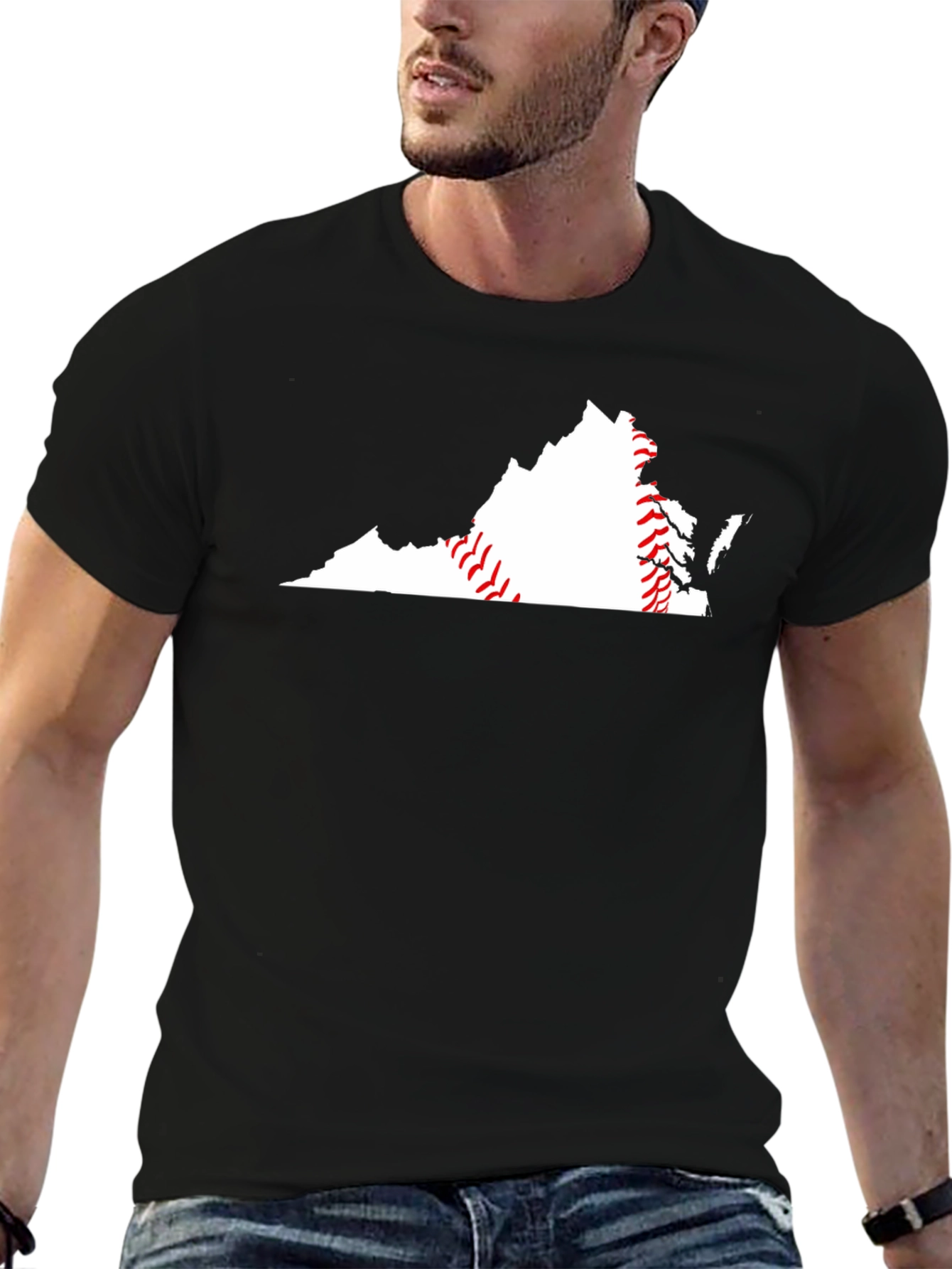 Virginia Baseball T-Shirt State Pride