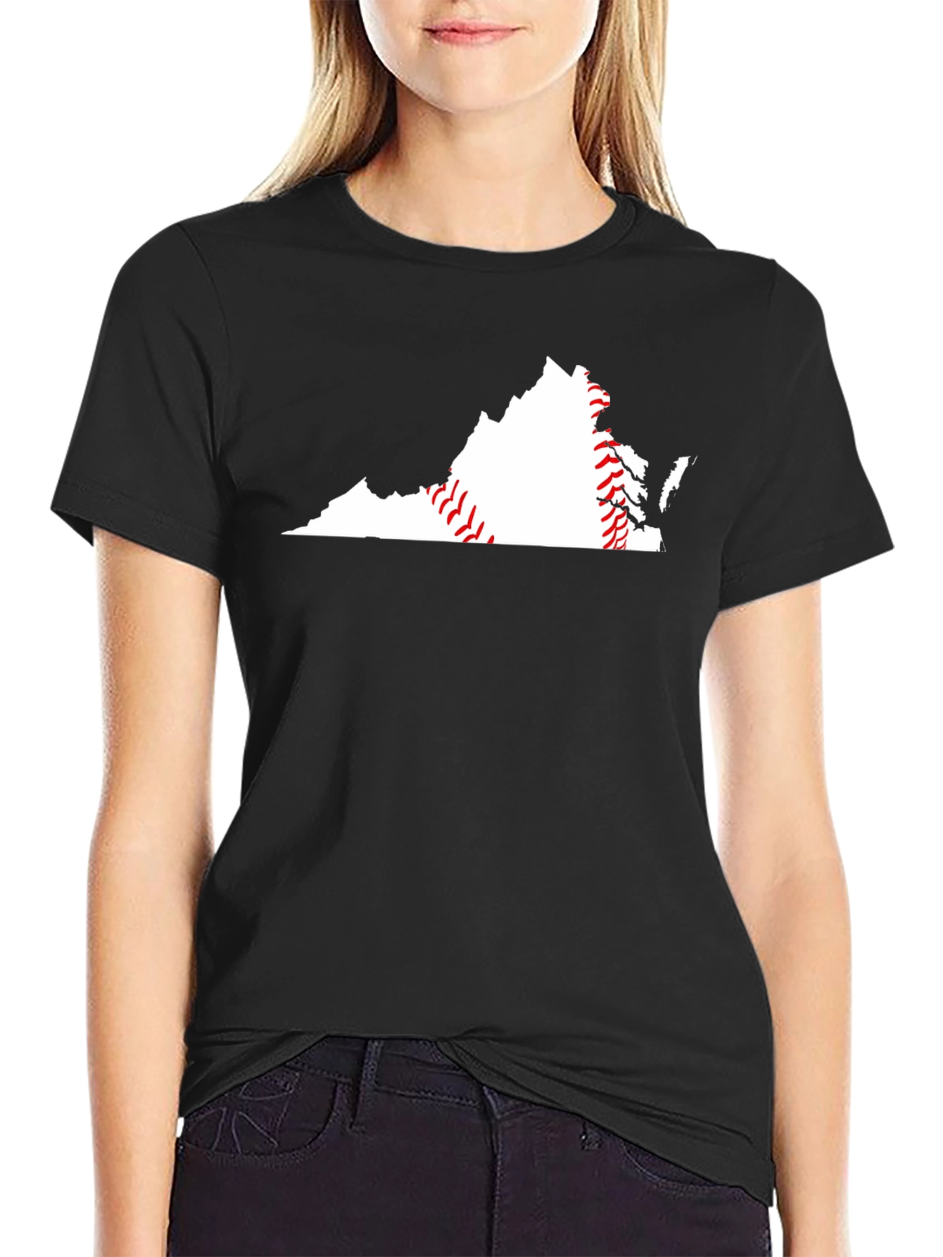 Virginia Baseball T-Shirt State Pride