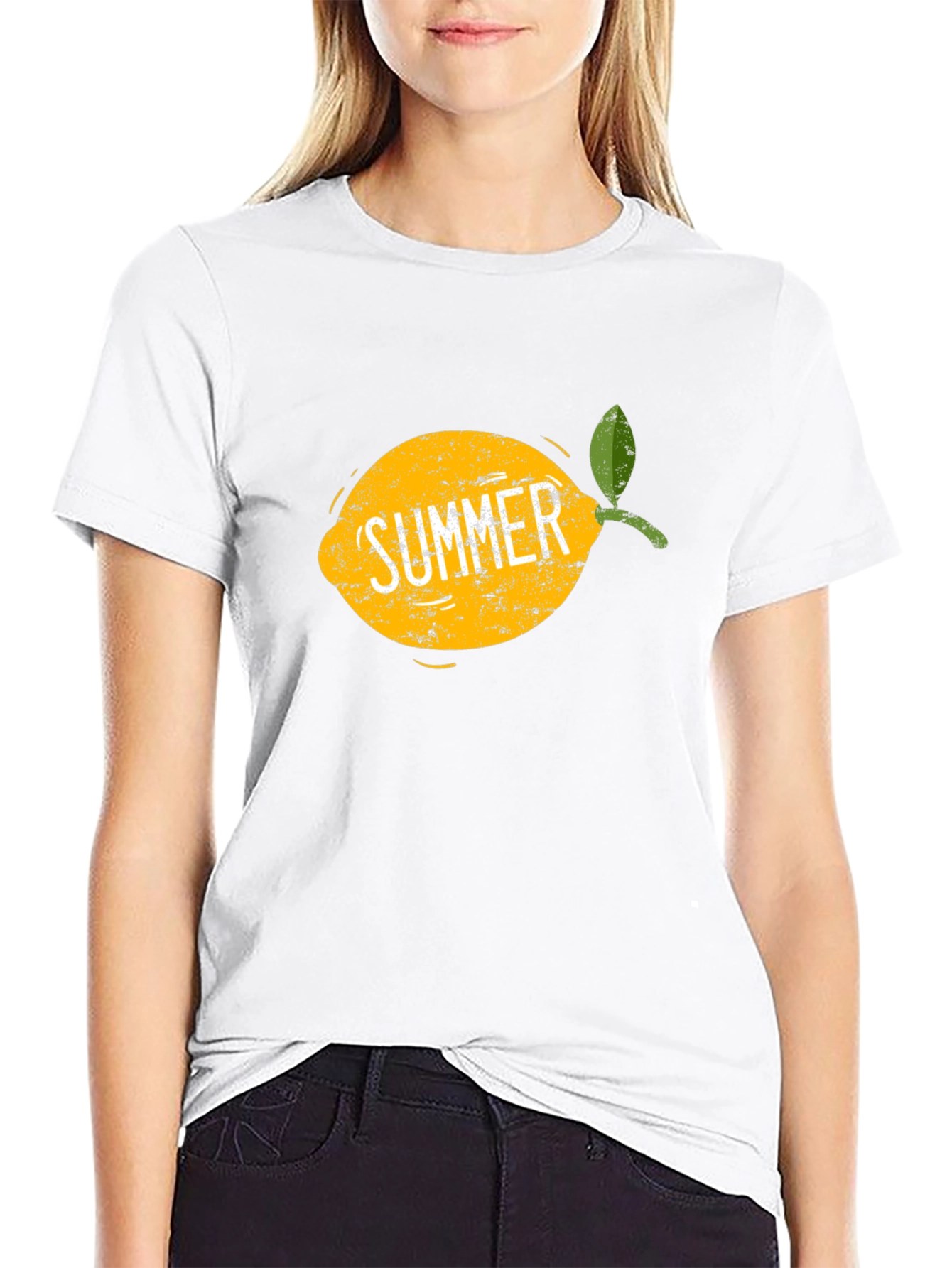 Summer Lemon Graphic T-Shirt