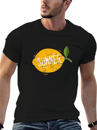 Summer Lemon Graphic T-Shirt