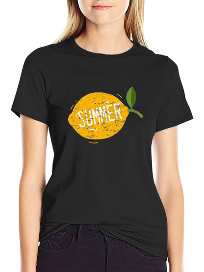 Summer Lemon Graphic T-Shirt