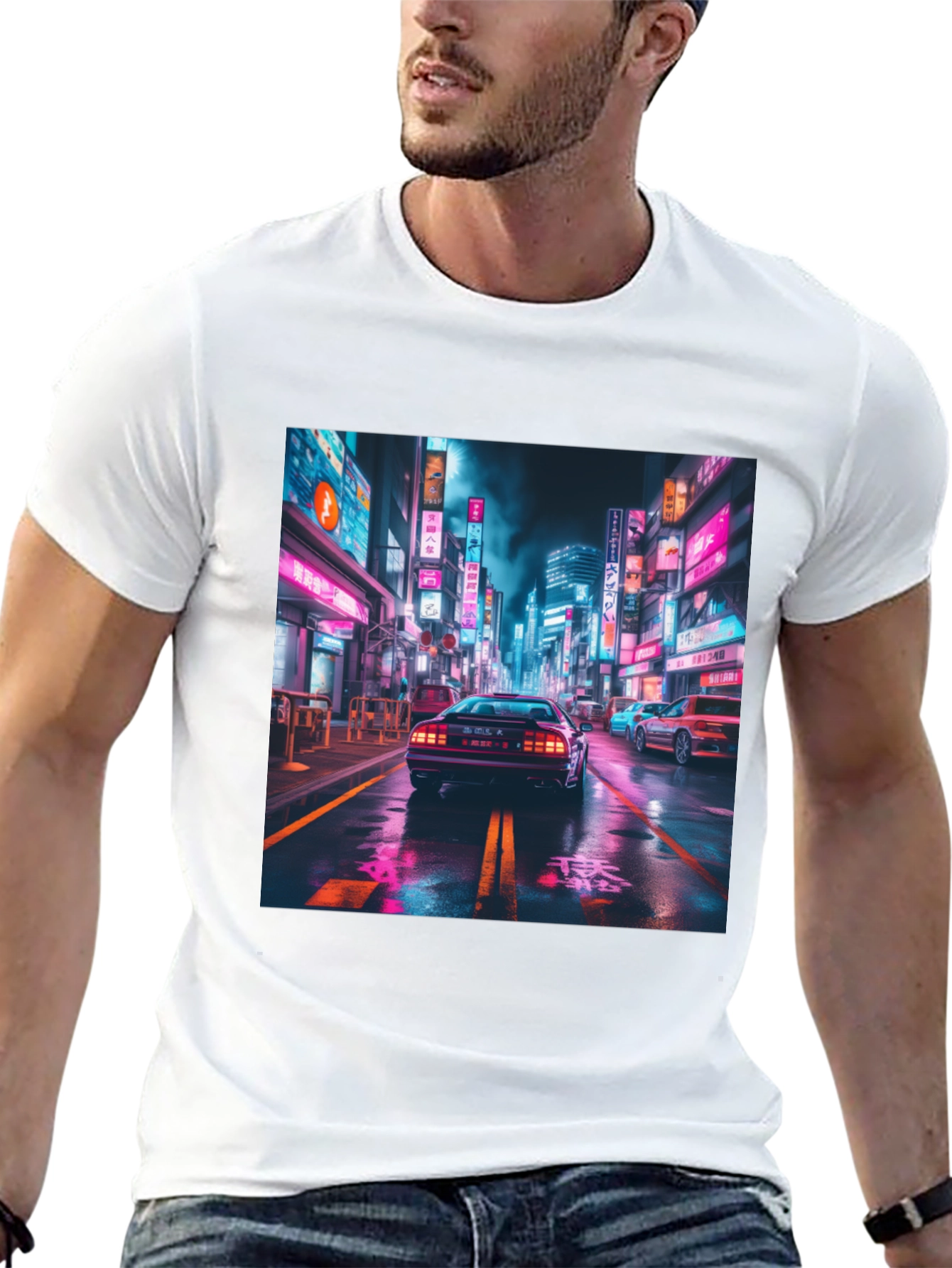 Retro Tokyo Car Graphic Tee