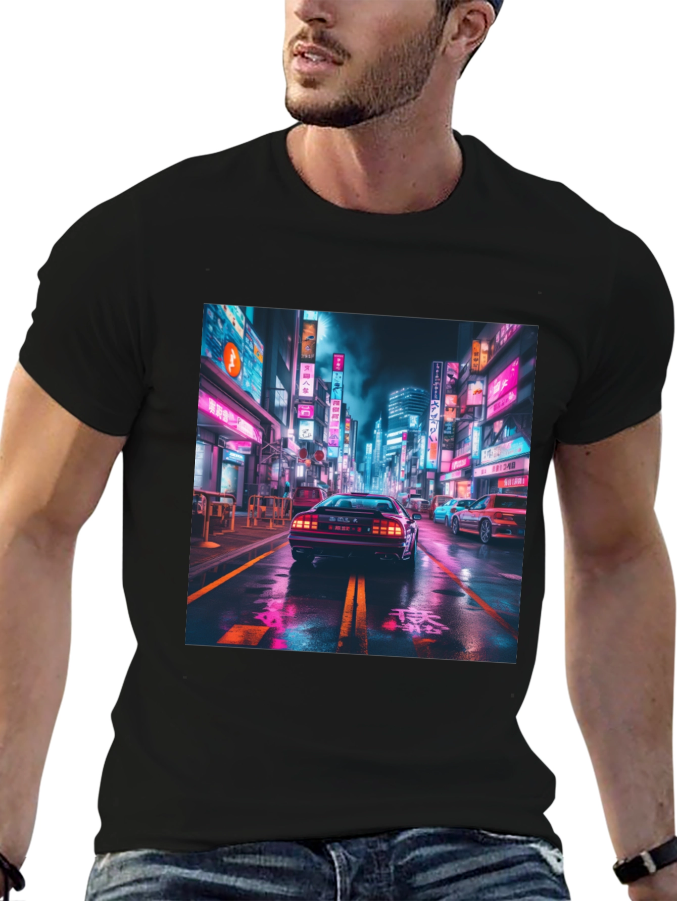Retro Tokyo Car Graphic Tee