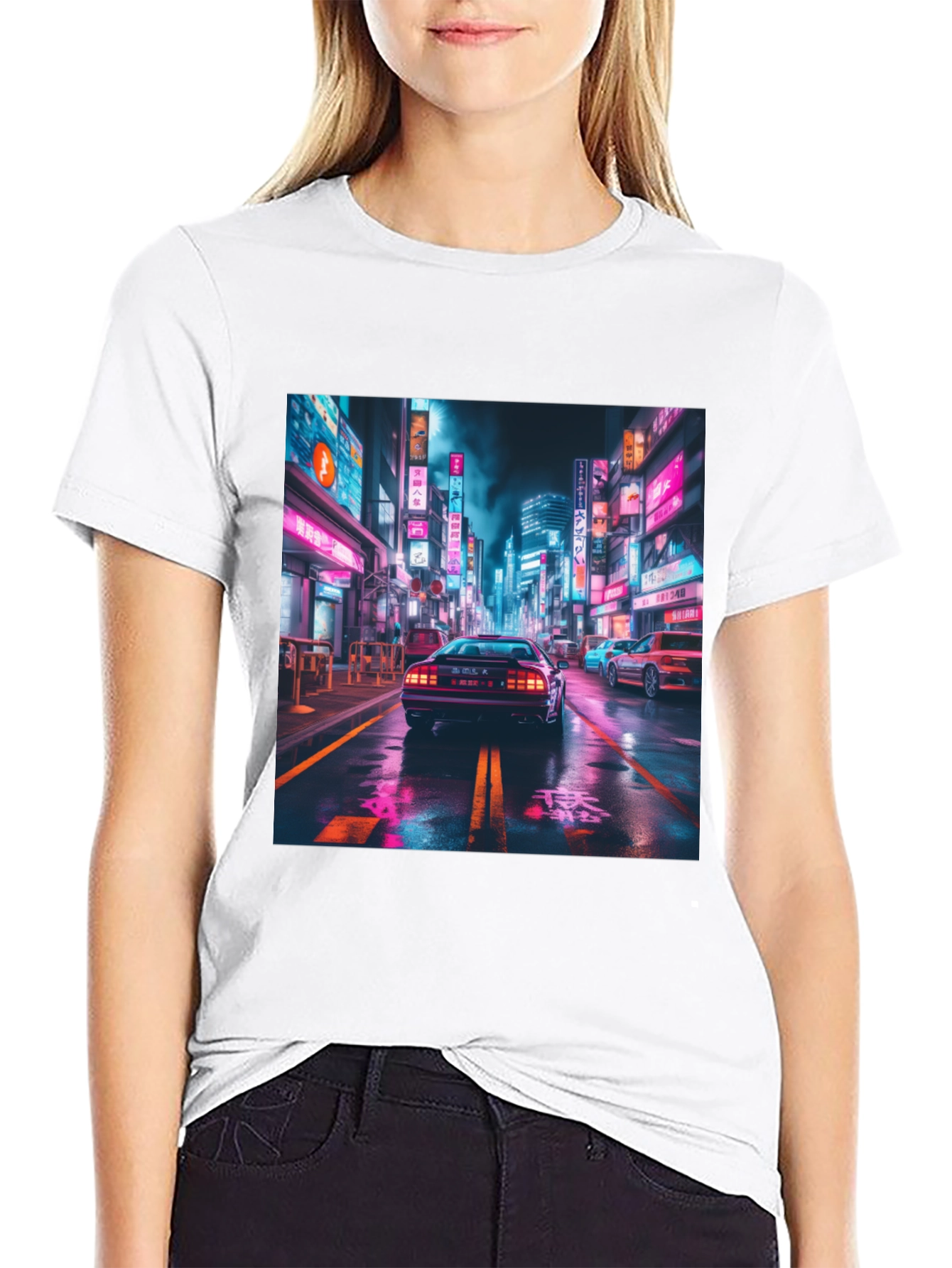 Retro Tokyo Car Graphic Tee