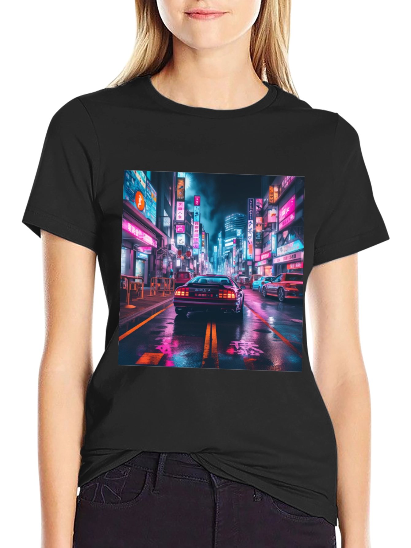 Retro Tokyo Car Graphic Tee