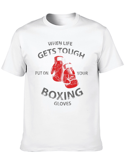 Tough Times Boxing Gloves Graphic Tee