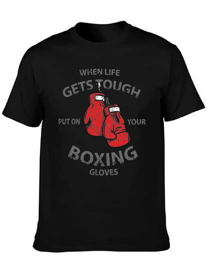 Tough Times Boxing Gloves Graphic Tee
