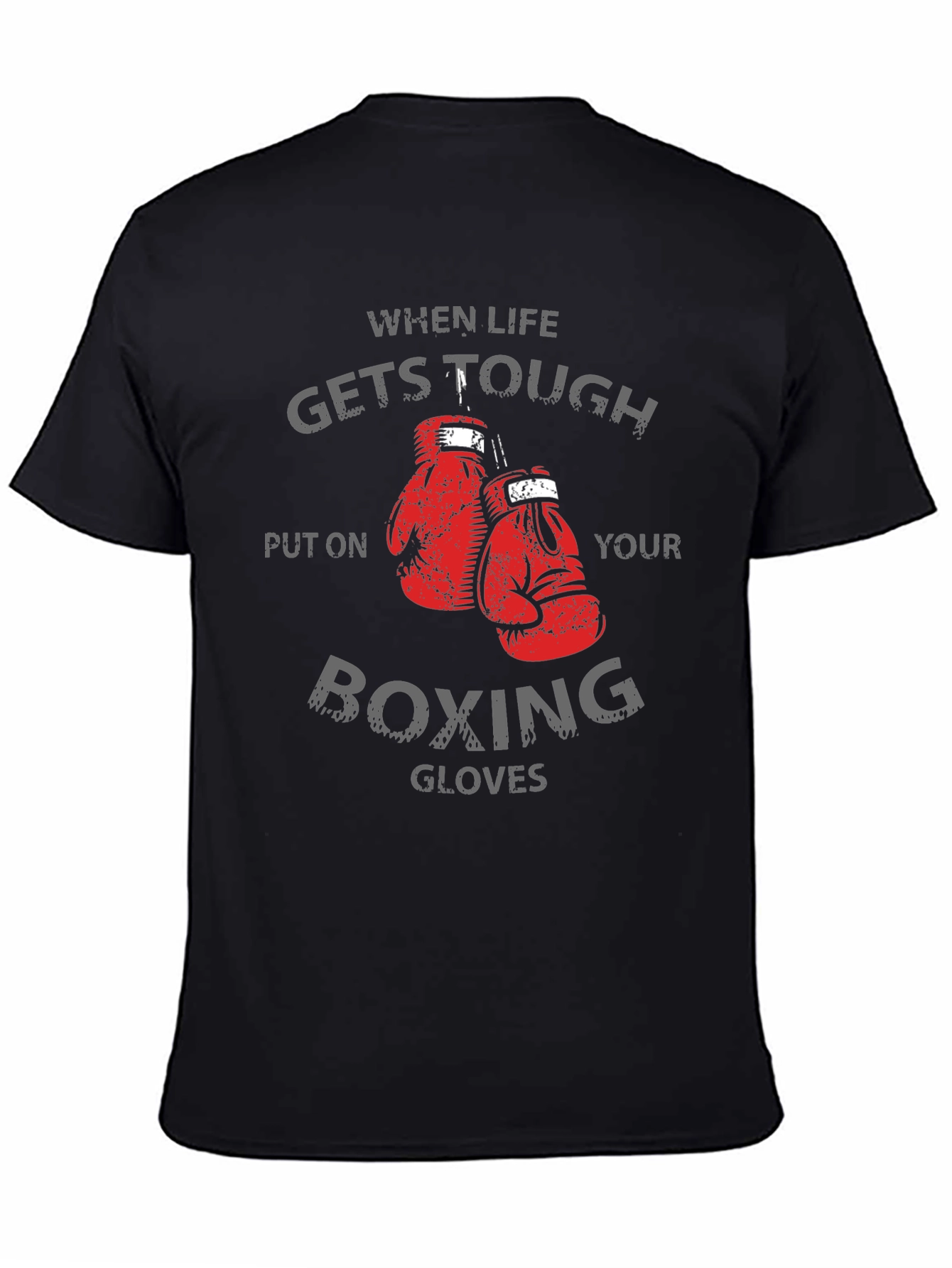 Tough Times Boxing Gloves Graphic Tee