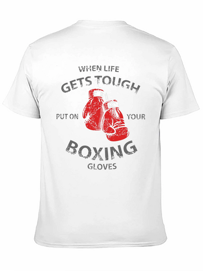 Tough Times Boxing Gloves Graphic Tee
