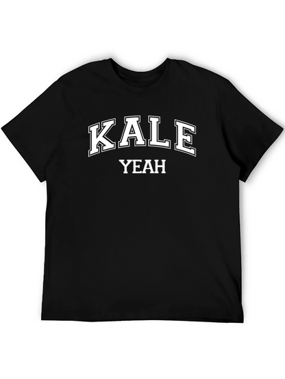 Kale Yeah Graphic Tee - Trendy Vegetarian T-Shirt