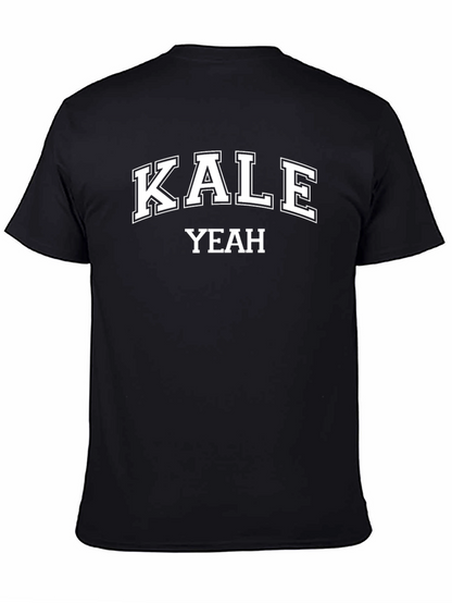 Kale Yeah Graphic Tee - Trendy Vegetarian T-Shirt