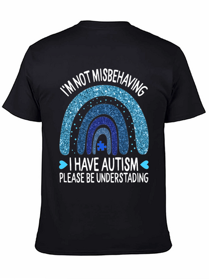 Autism Awareness Rainbow T-Shirt