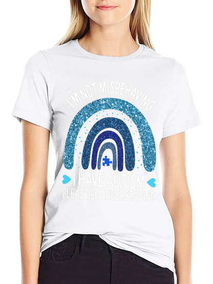 Autism Awareness Rainbow T-Shirt