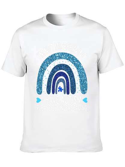Autism Awareness Rainbow T-Shirt