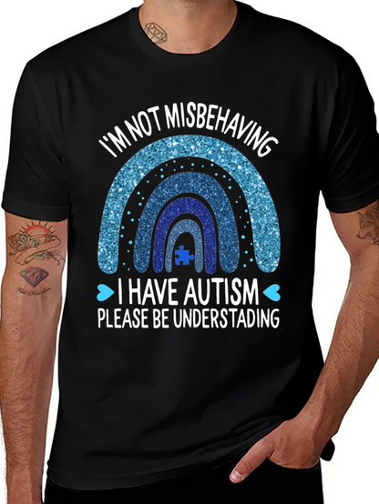 Autism Awareness Rainbow T-Shirt