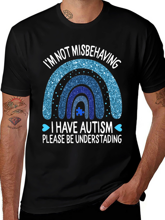 Autism Awareness Rainbow T-Shirt