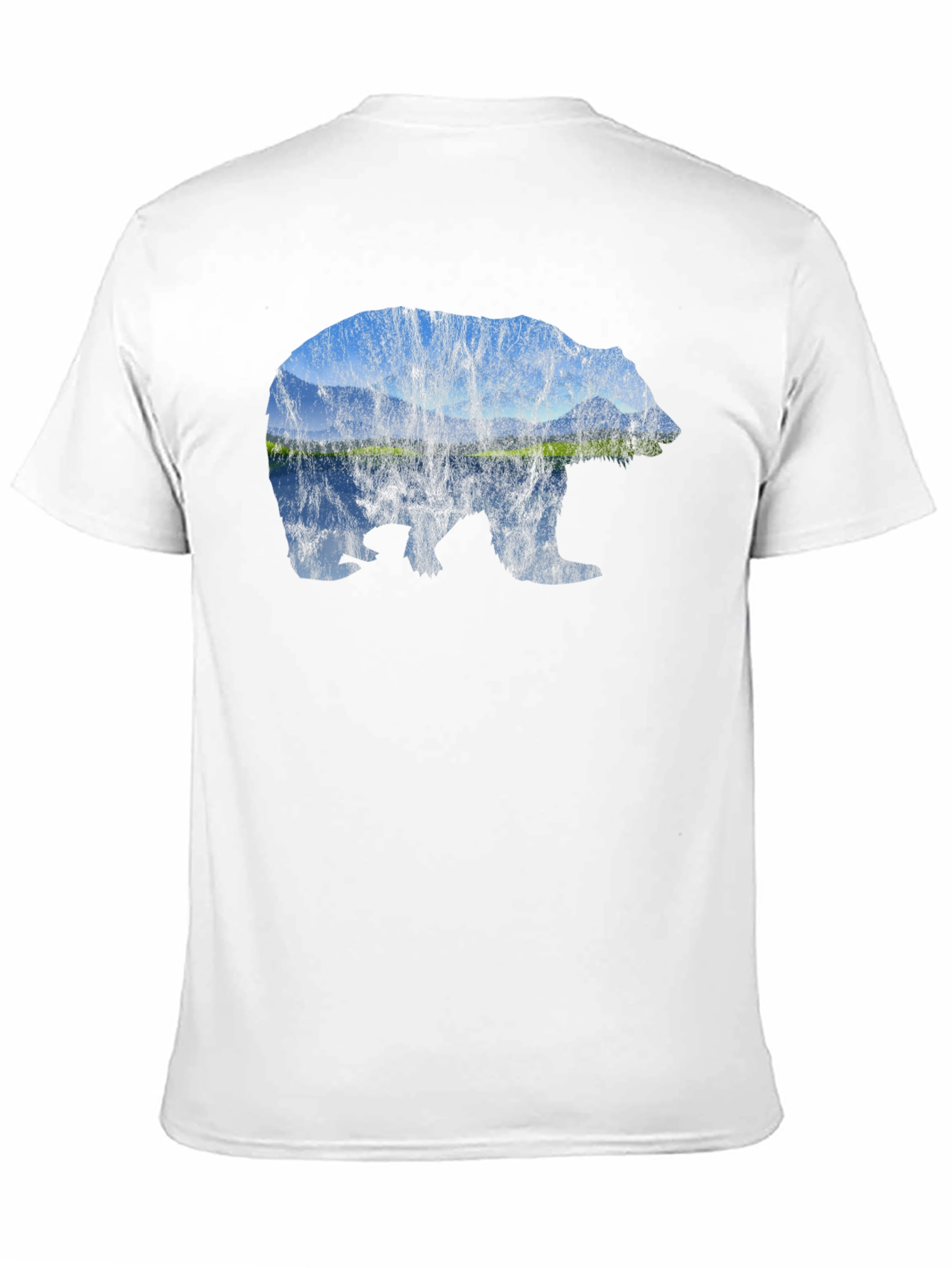 Bear Landscape Graphic Tee