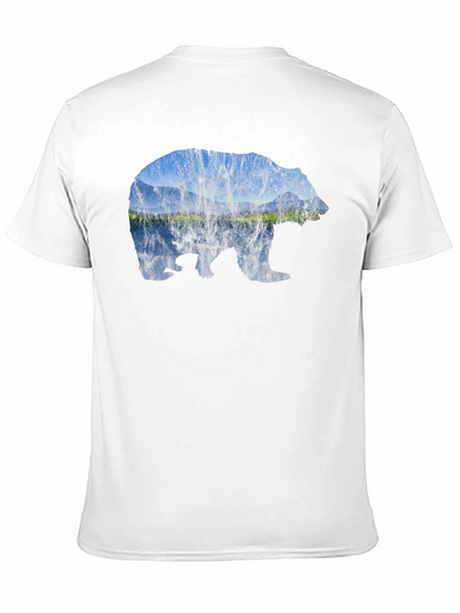 Bear Landscape Graphic Tee
