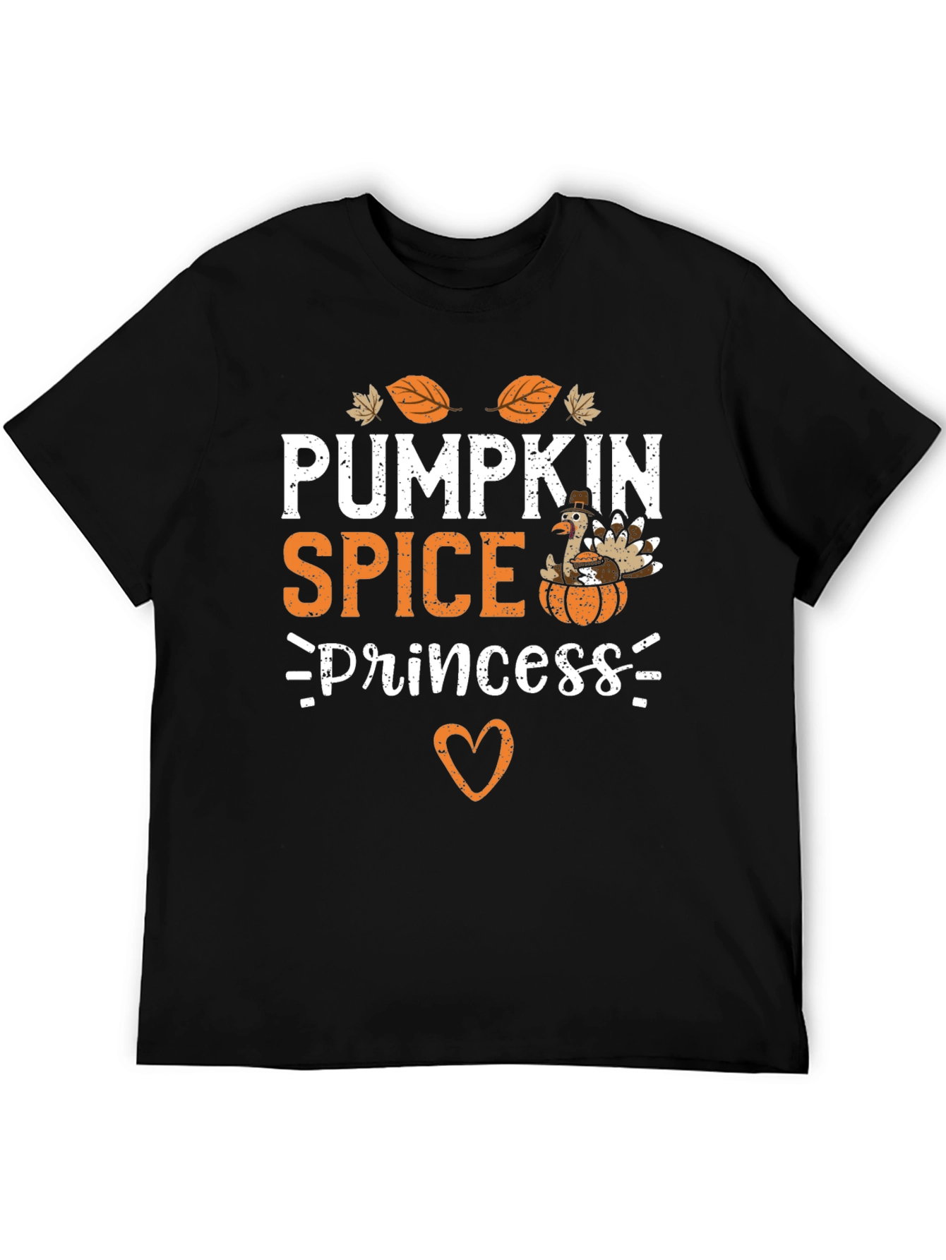 Pumpkin Spice Princess Thanksgiving T-Shirt