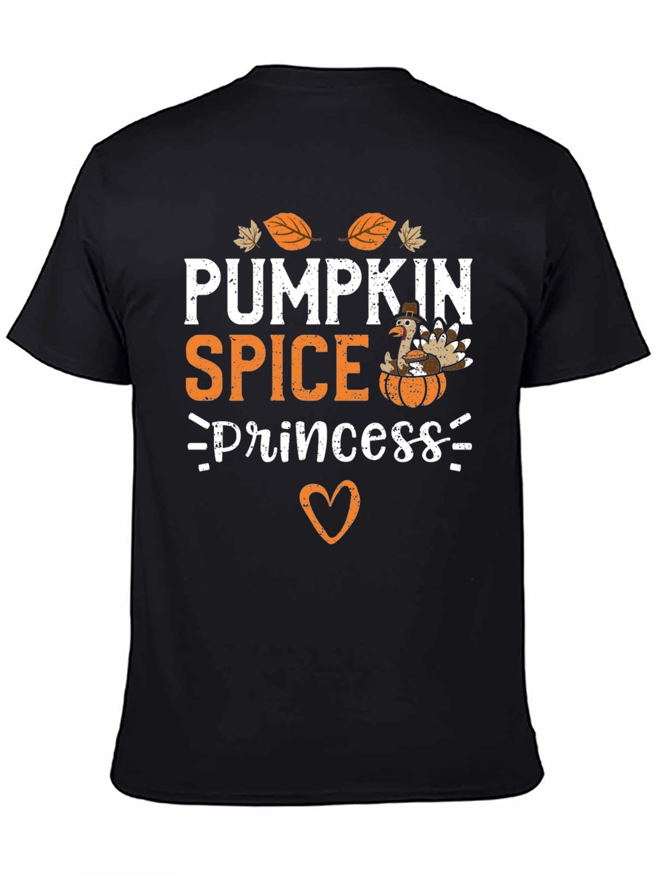 Pumpkin Spice Princess Thanksgiving T-Shirt