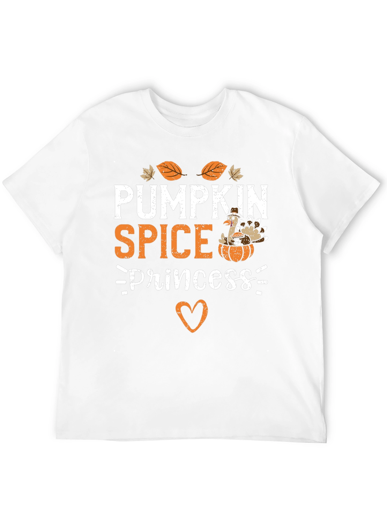 Pumpkin Spice Princess Thanksgiving T-Shirt