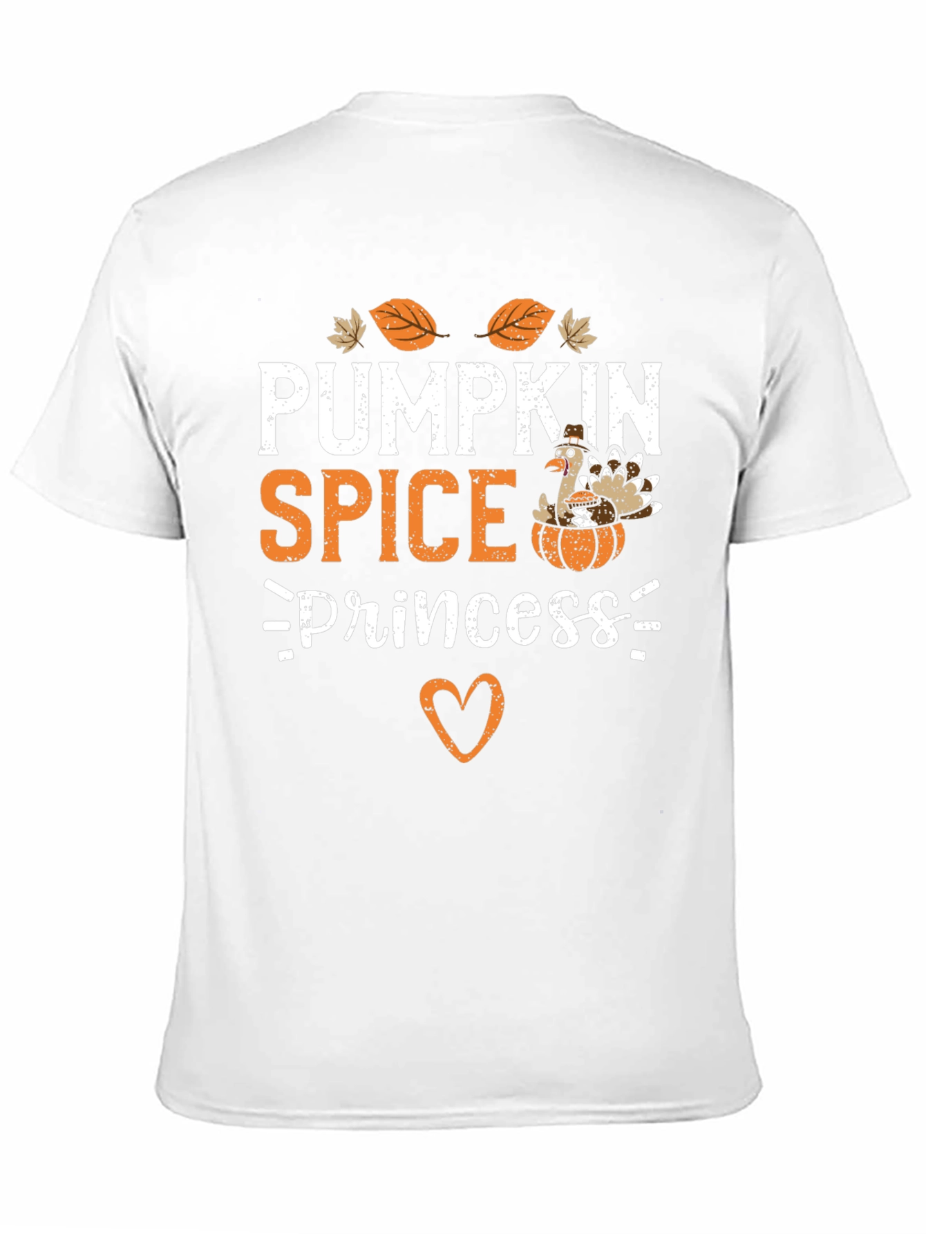 Pumpkin Spice Princess Thanksgiving T-Shirt