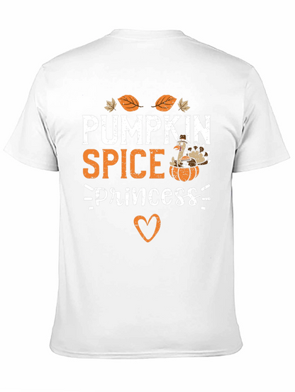 Pumpkin Spice Princess Thanksgiving T-Shirt