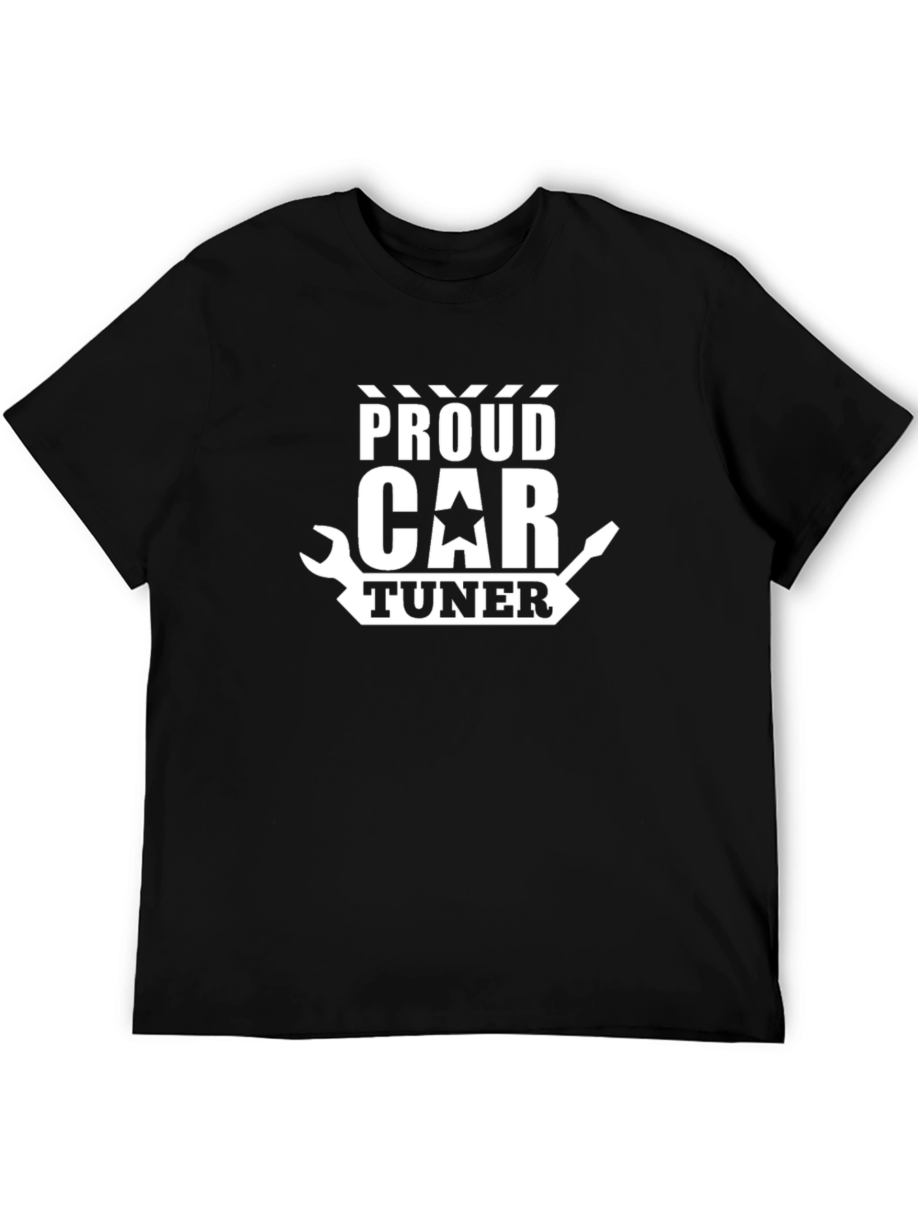 Proud Car Tuner Black T-Shirt